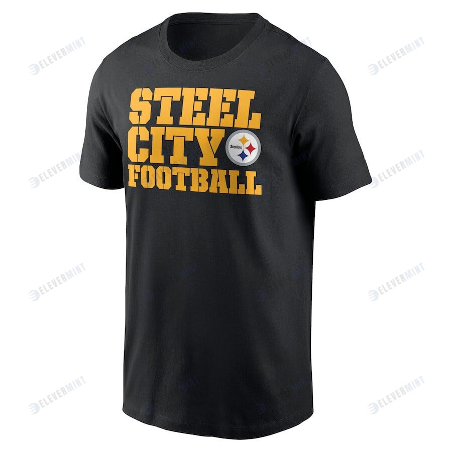 Pittsburgh Steelers Local Essential T-Shirt - Black
