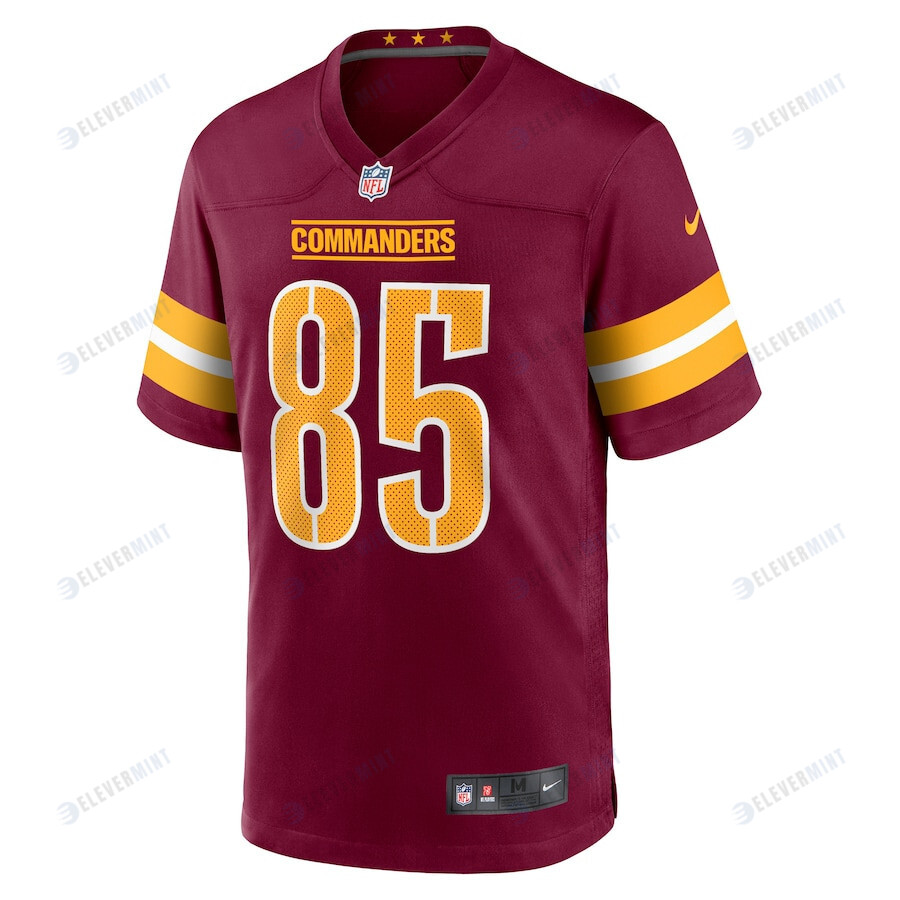 Cole Turner 85 Washington Commanders Player Game Jersey - Burgundy