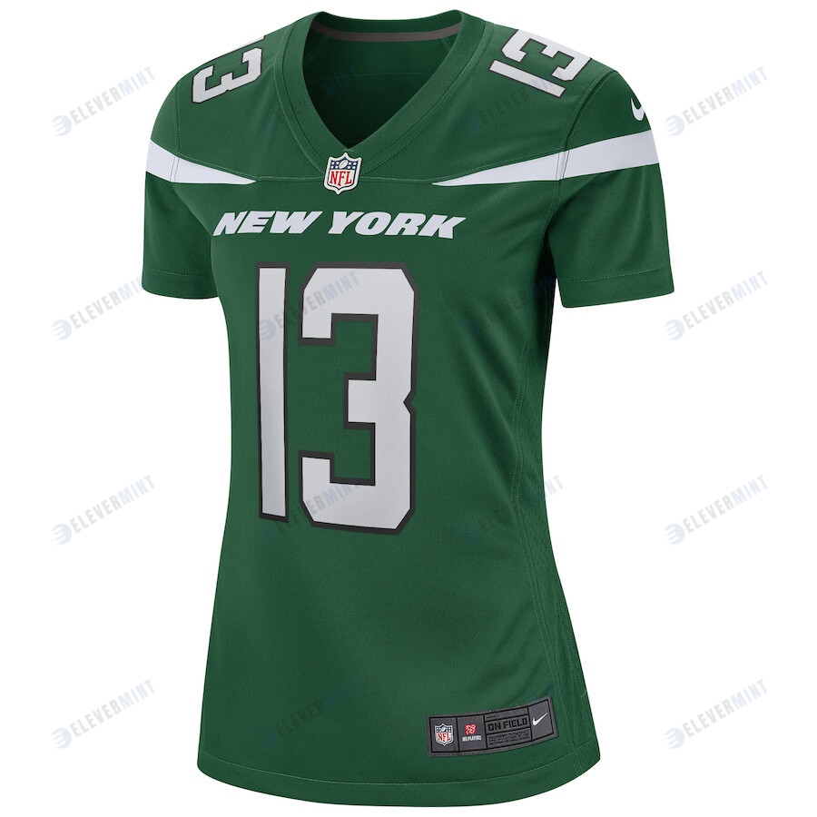 Don Maynard 13 New York Jets Women Game Retired Jersey - Gotham Green