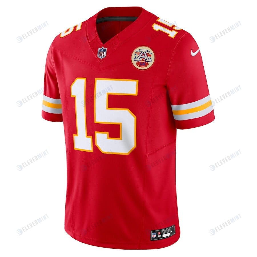 Patrick Mahomes 15 Kansas City Chiefs Vapor F.U.S.E. Limited Jersey - Red