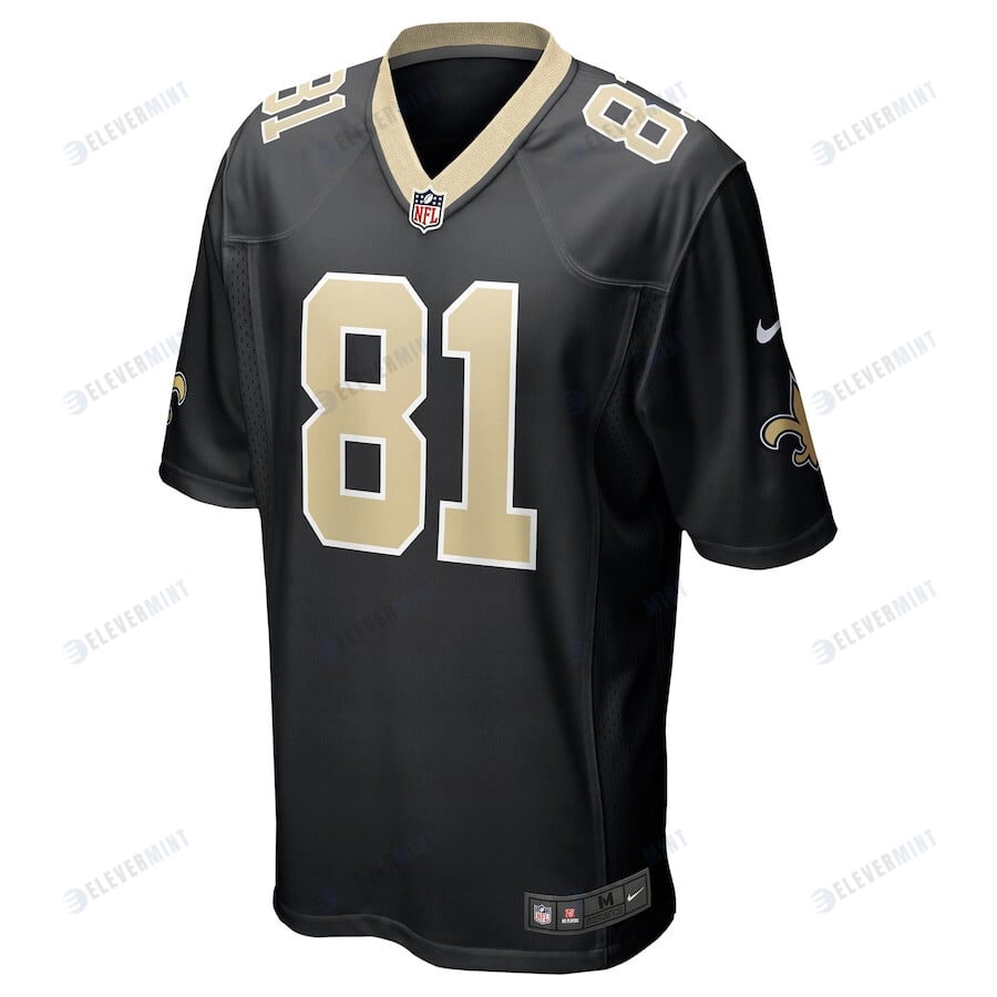 Nick Vannett 81 New Orleans Saints Men Game Jersey - Black