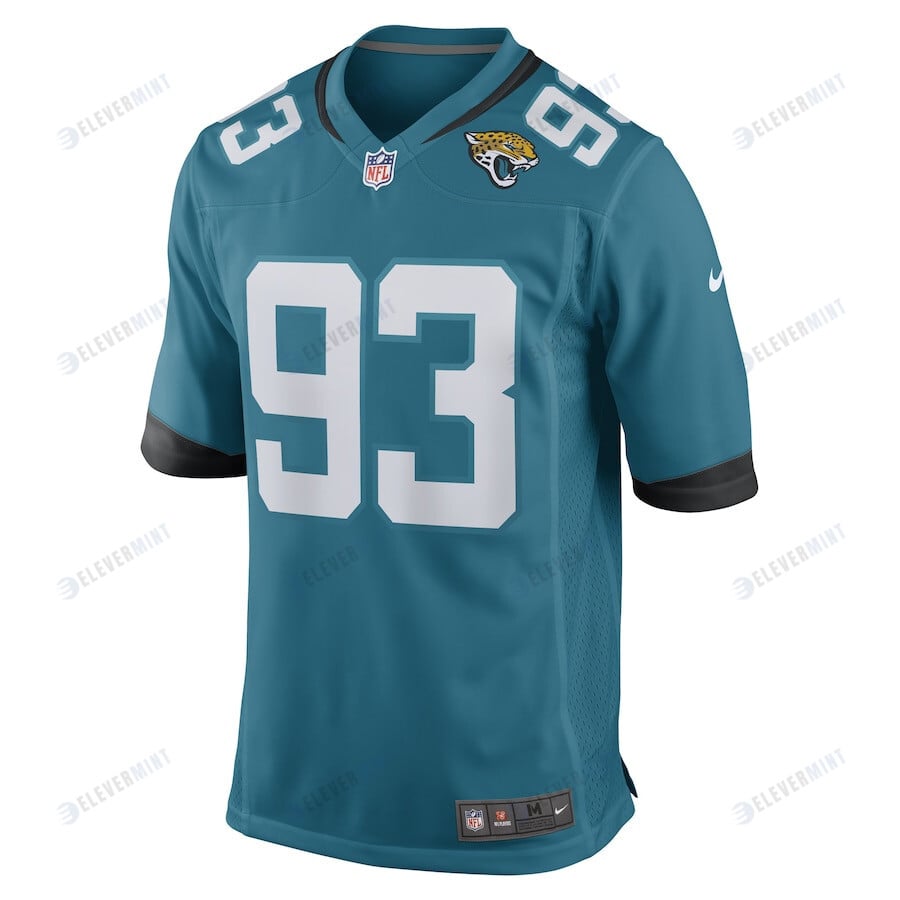 Israel Antwine Jacksonville Jaguars Game Player Jersey - Teal