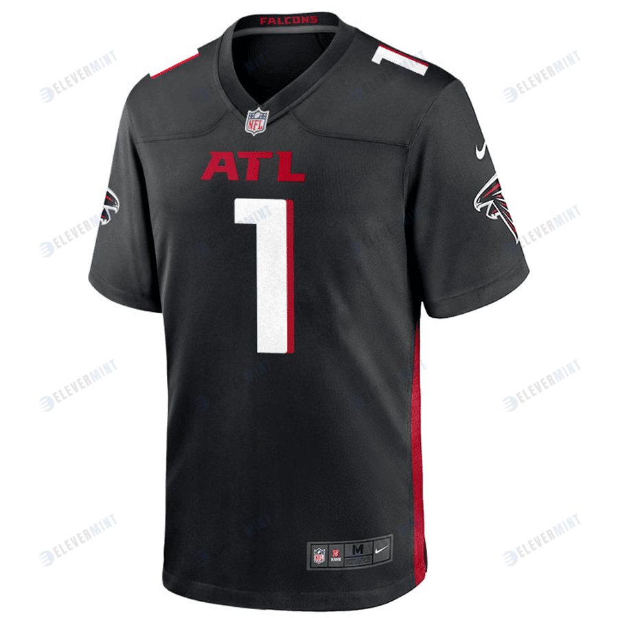 Marcus Mariota 1 Atlanta Falcons Game Men Jersey - Black Jersey