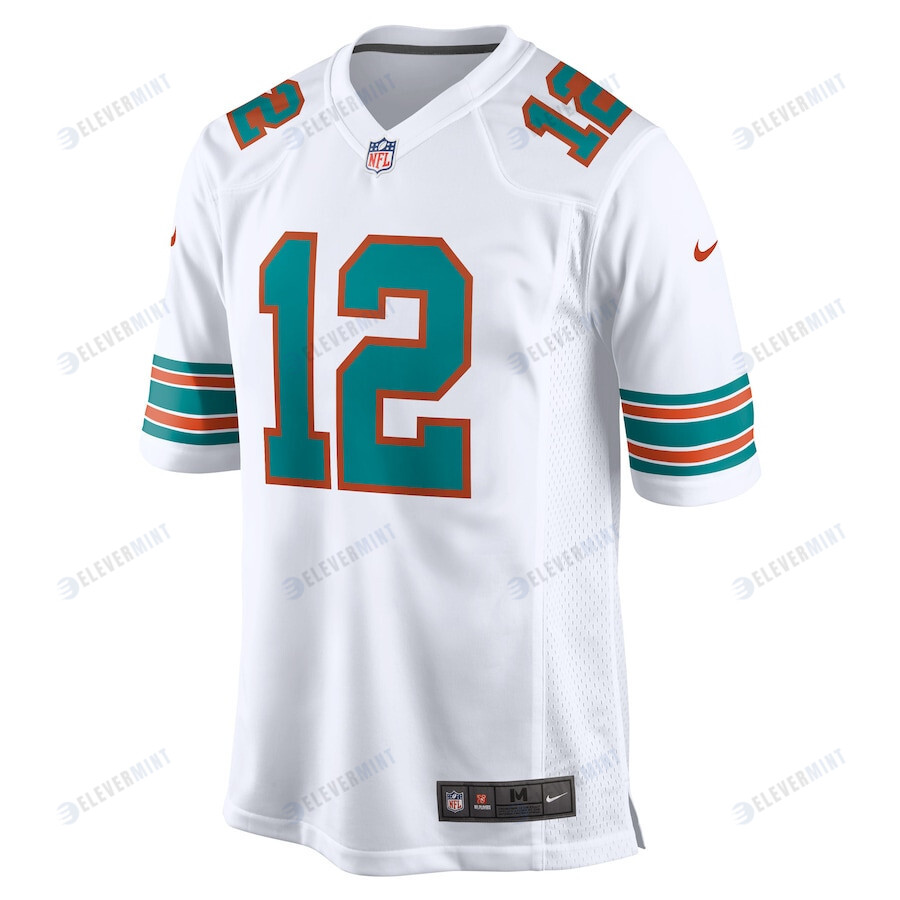 Bob Griese 12 Miami Dolphins Men Retired Jersey - White