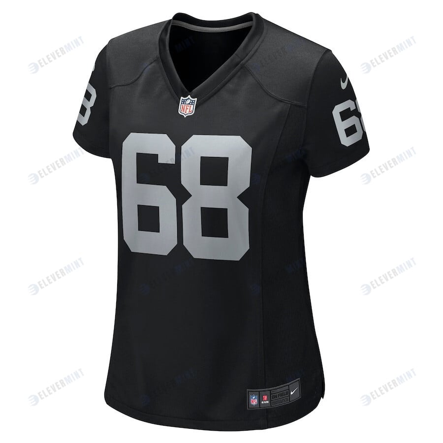 Andre James 68 Las Vegas Raiders Women Game Jersey - Black
