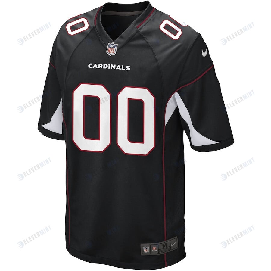 Arizona Cardinals Custom Alternate Game Men Jersey - Black