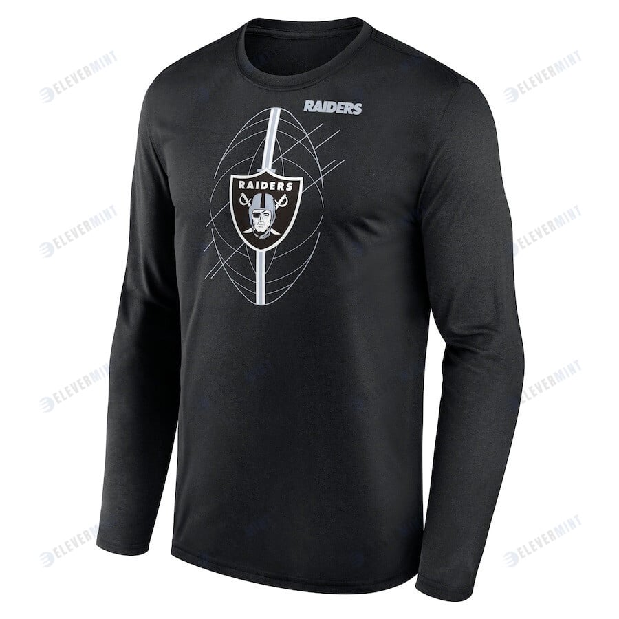 Las Vegas Raiders Legend Icon Long Sleeve T-Shirt - Black