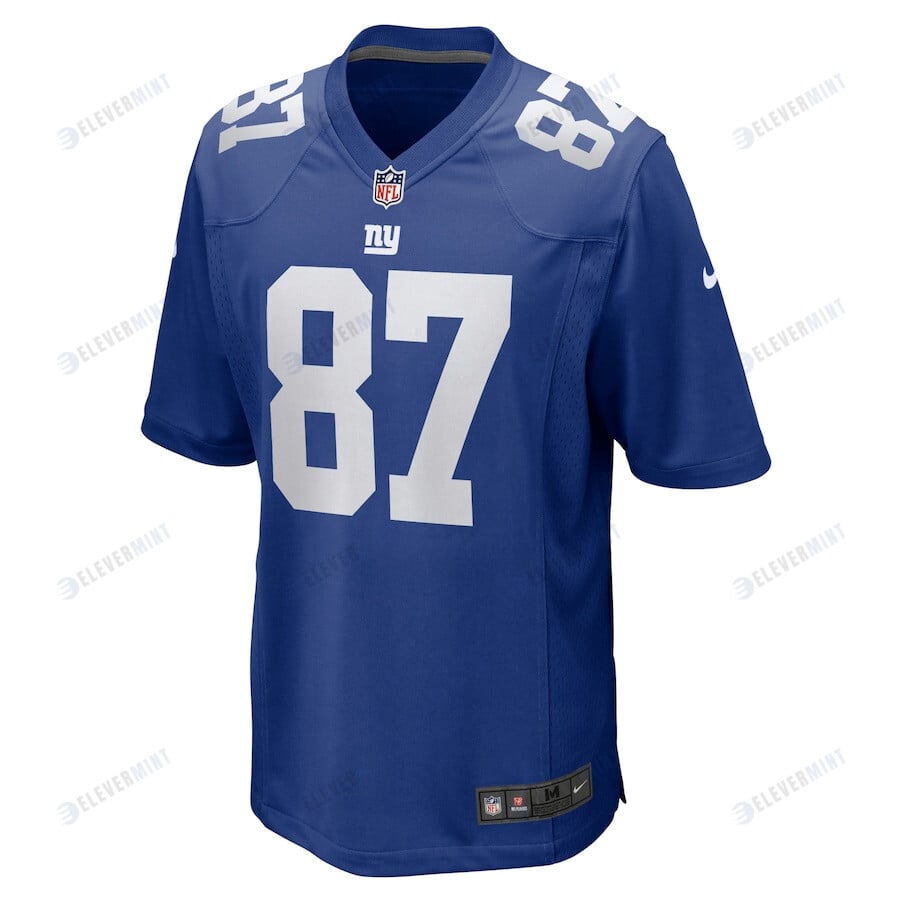 Makai Polk 87 New York Giants Home Game Player Jersey - Royal
