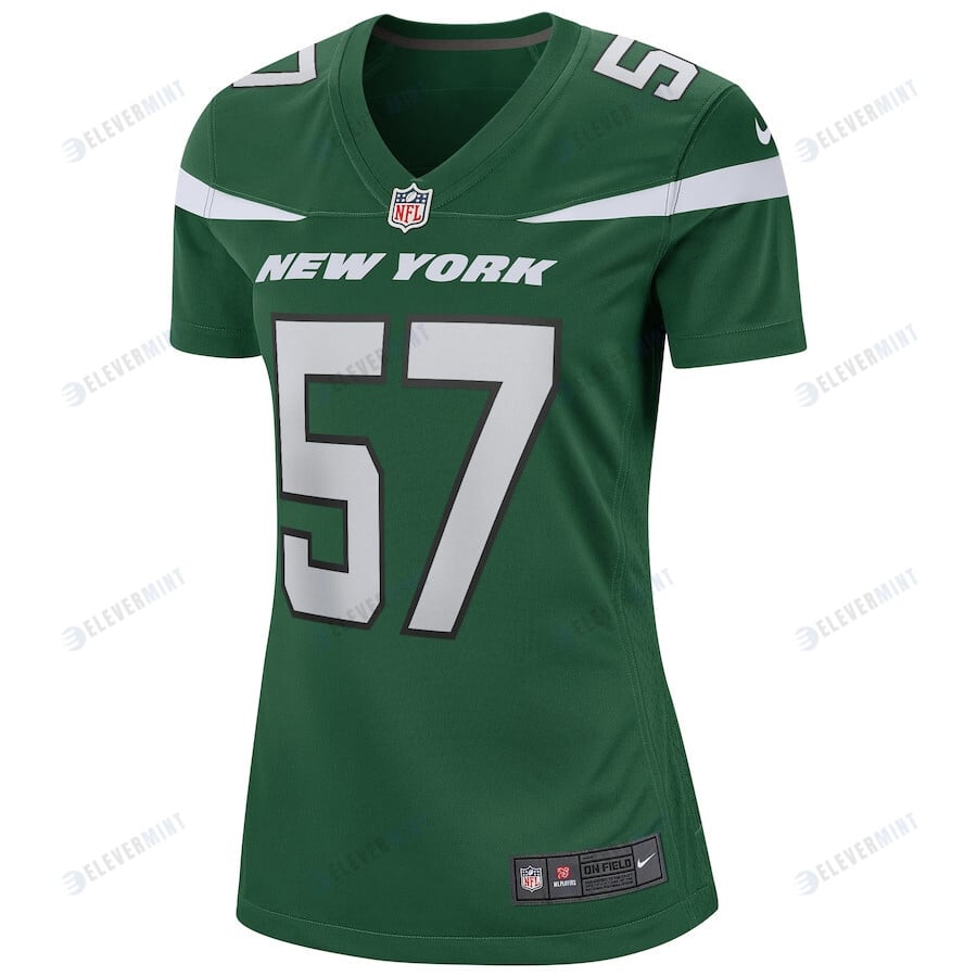 C.J. Mosley 57 New York Jets Women Jersey - Green