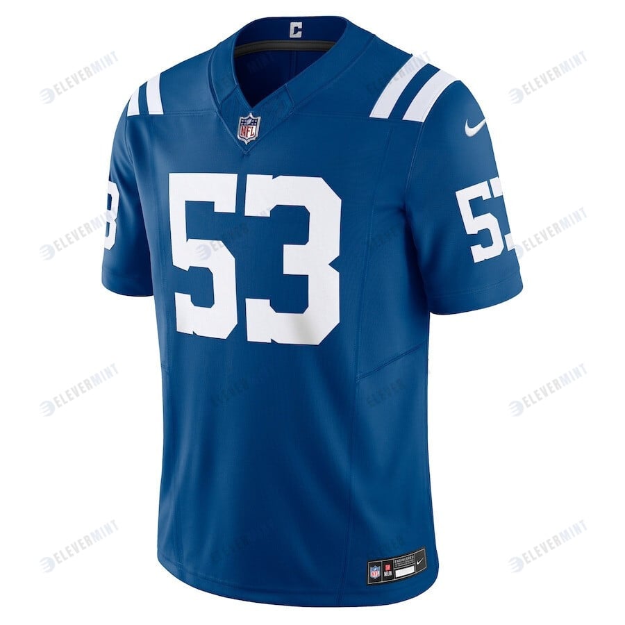 Shaquille Leonard 53 Indianapolis Colts Vapor F.U.S.E. Limited Jersey - Royal
