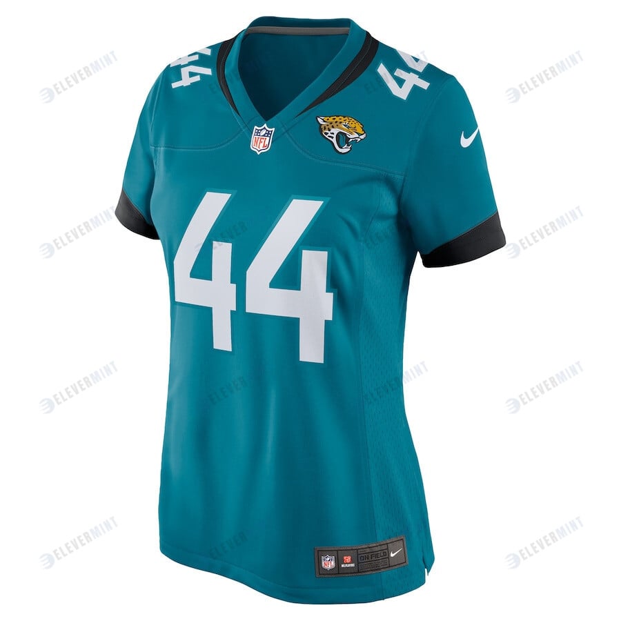 Travon Walker 44 Jacksonville Jaguars Women's 2022 Draft First Round Pick Game Jersey In Teal