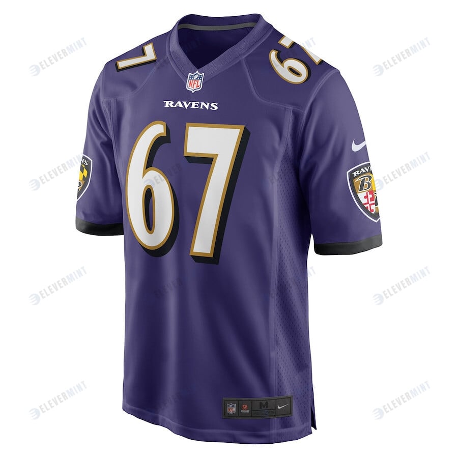 James Murray Baltimore Ravens Player Game Jersey - Purple