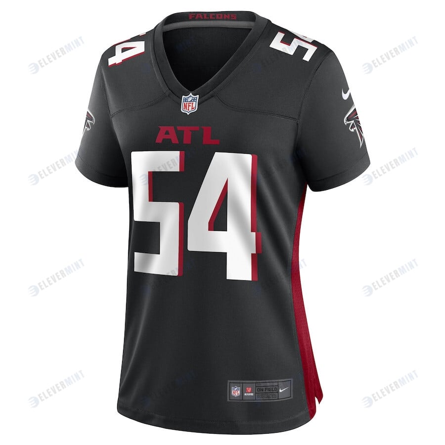 Rashaan Evans Atlanta Falcons Women's Game Player Jersey - Black
