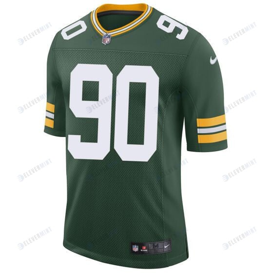 Lukas Van Ness 90 Green Bay Packers Men Home Limited Jersey - Green