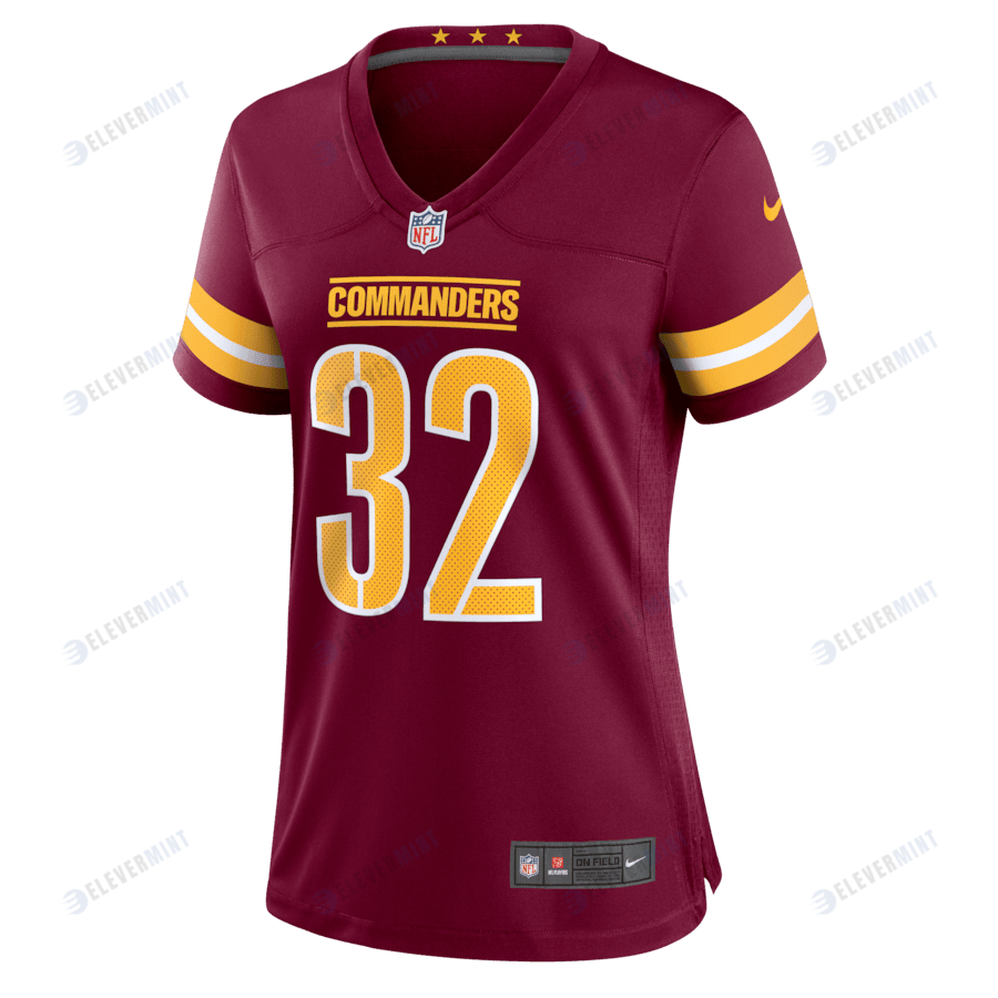 Jace Whittaker 32 Washington Commanders Women's Game Jersey - Burgundy