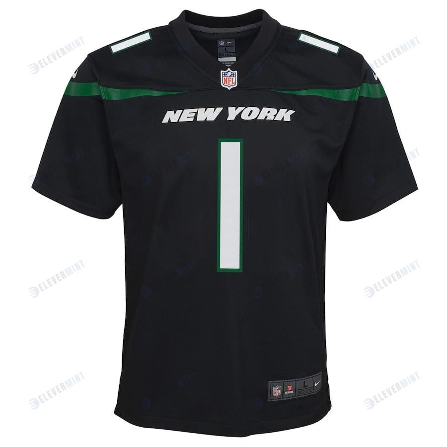 Ahmad Sauce Gardner 1 New York Jets YOUTH Game Jersey - Black
