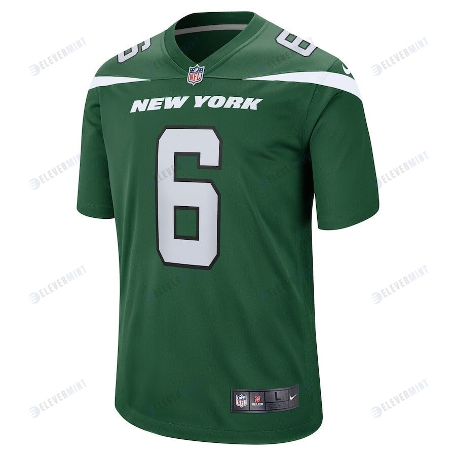Mecole Hardman 6 New York Jets Game Jersey - Gotham Green