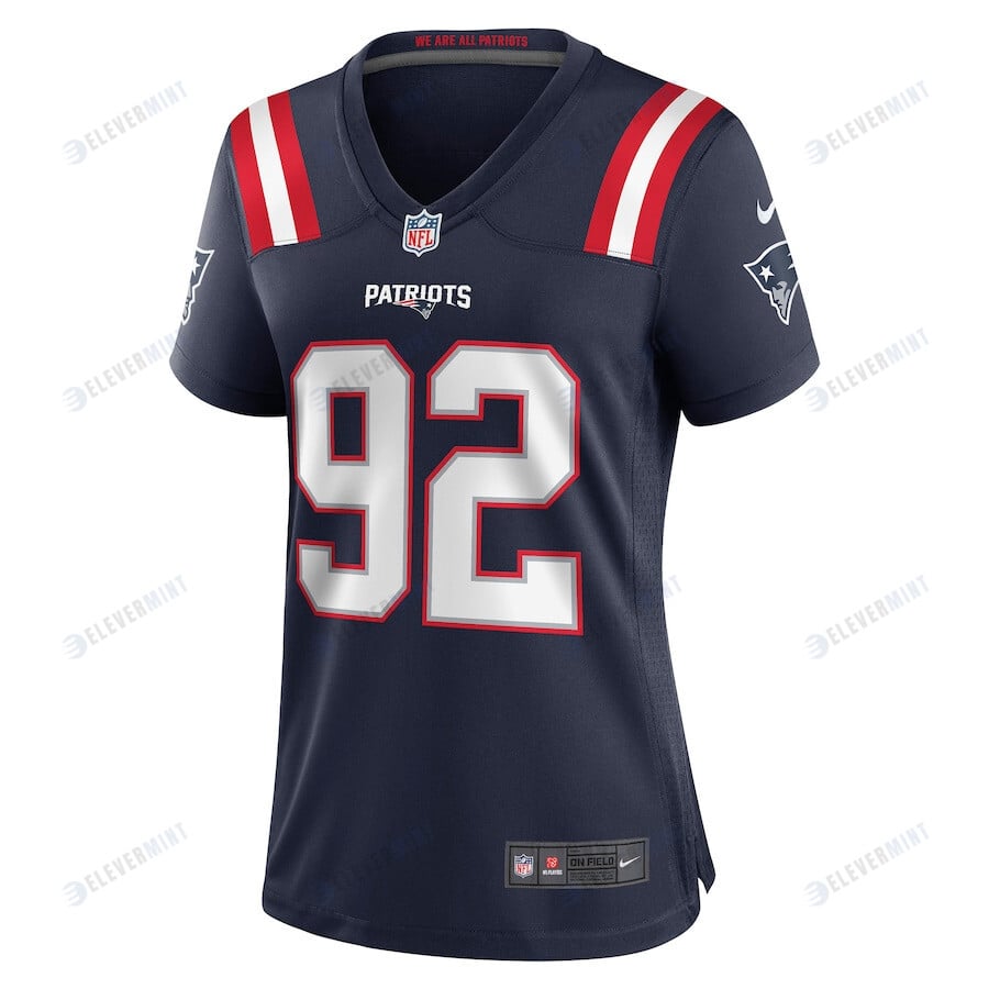 Davon Godchaux 92 New England Patriots Men Women Game Jersey - Navy