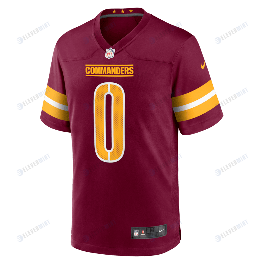 Colby Wadman 0 Washington Commanders Game Men Jersey - Burgundy