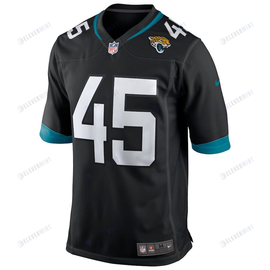 K'Lavon Chaisson 45 Jacksonville Jaguars Men's Game Jersey - Black