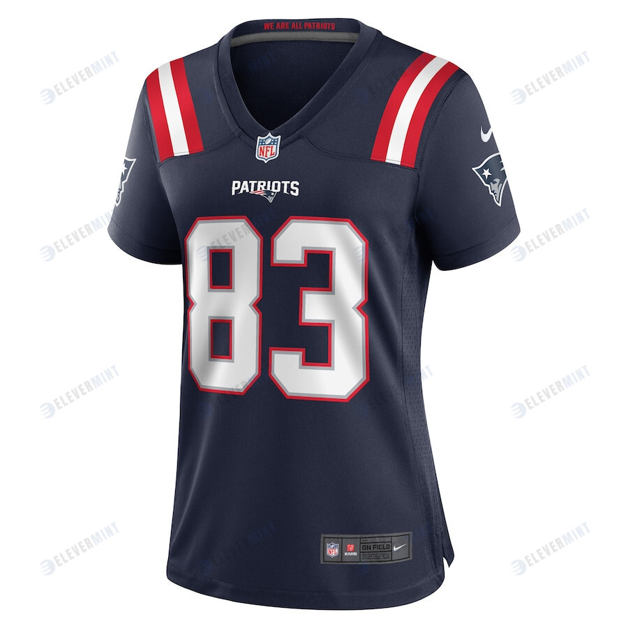 Lil'Jordan Humphrey New England Patriots Women's Game Player Jersey - Navy