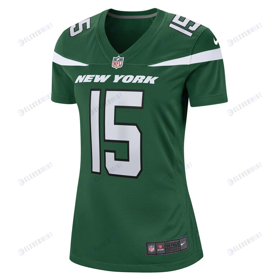 Chris Streveler New York Jets Women's Game Player Jersey - Gotham Green