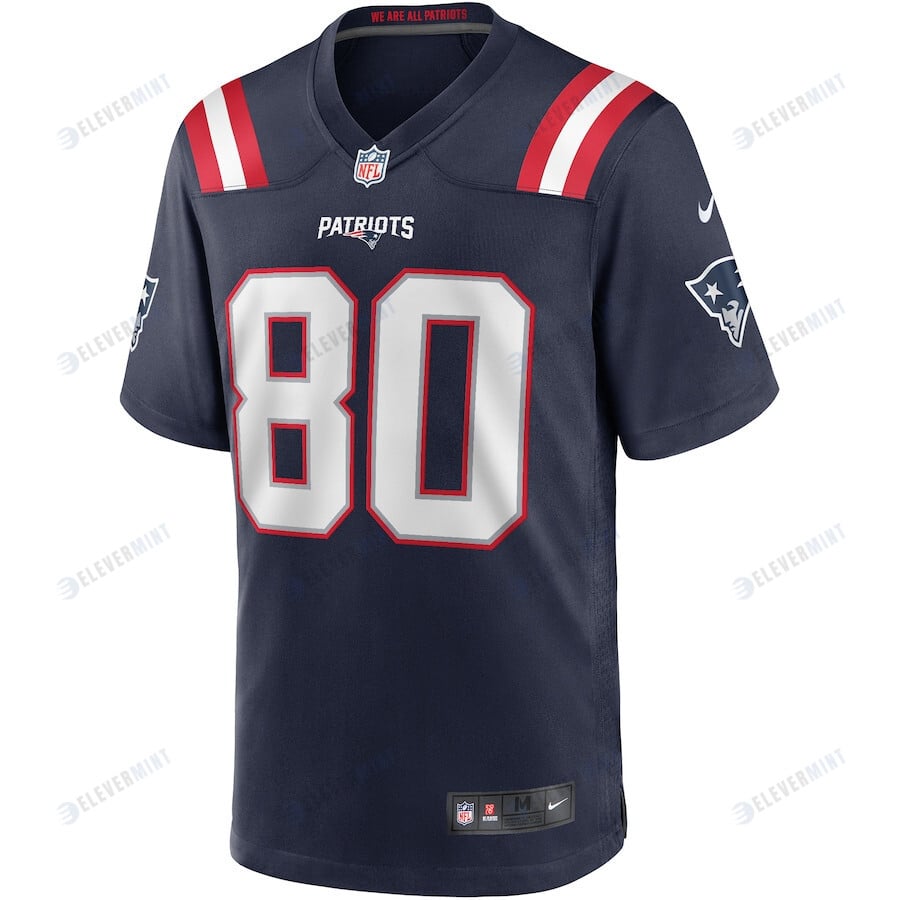 Troy Brown 80 New England Patriots Men Game Retired Jersey - Navy