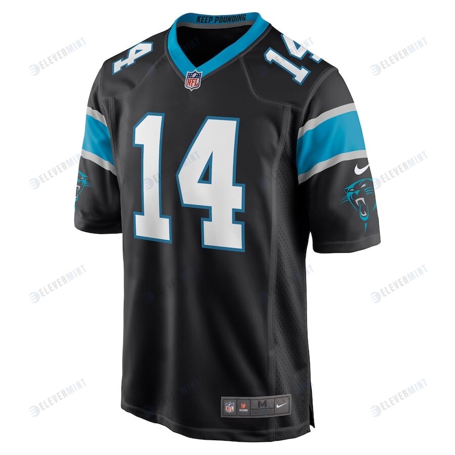 Pharoh Cooper 14 Carolina Panthers Men's Game Jersey - Black