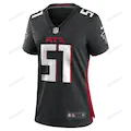 DeAngelo Malone Atlanta Falcons Women's Game Player Jersey - Black