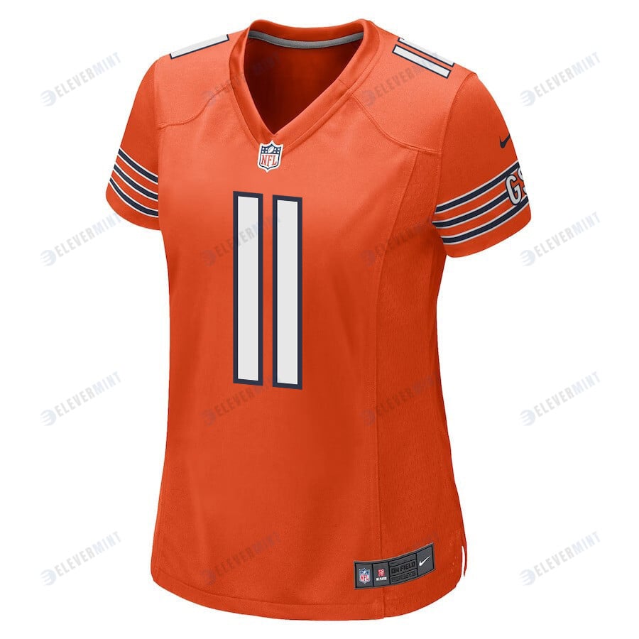 P.J. Walker 11 Chicago Bears Women Alternate Game Jersey - Orange