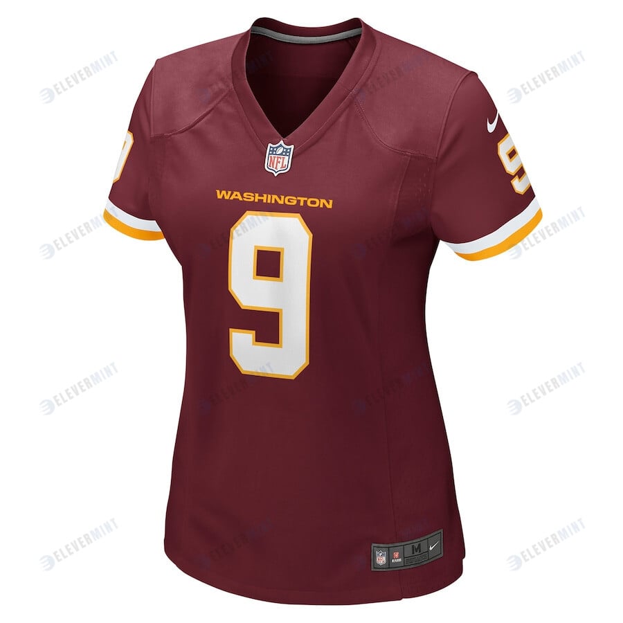 Sonny Jurgensen 9 Washington Commanders Football Team Women Game Jersey - Burgundy