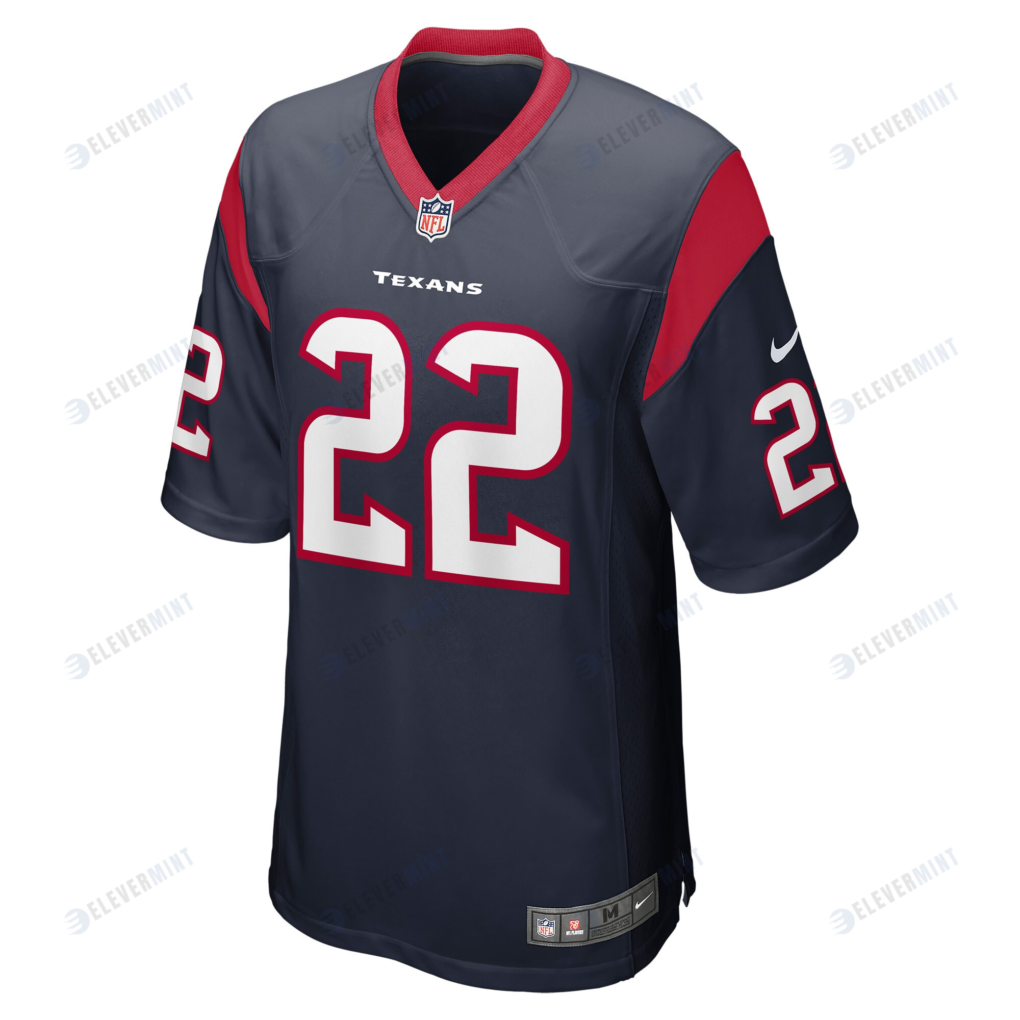 Mike Boone 22 Houston Texans Game Jersey - Navy