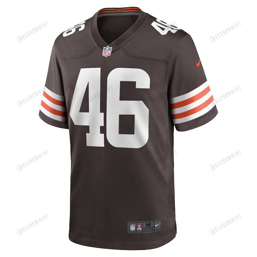 Don Fleming 46 Cleveland Browns Men's Player Jersey - Brown