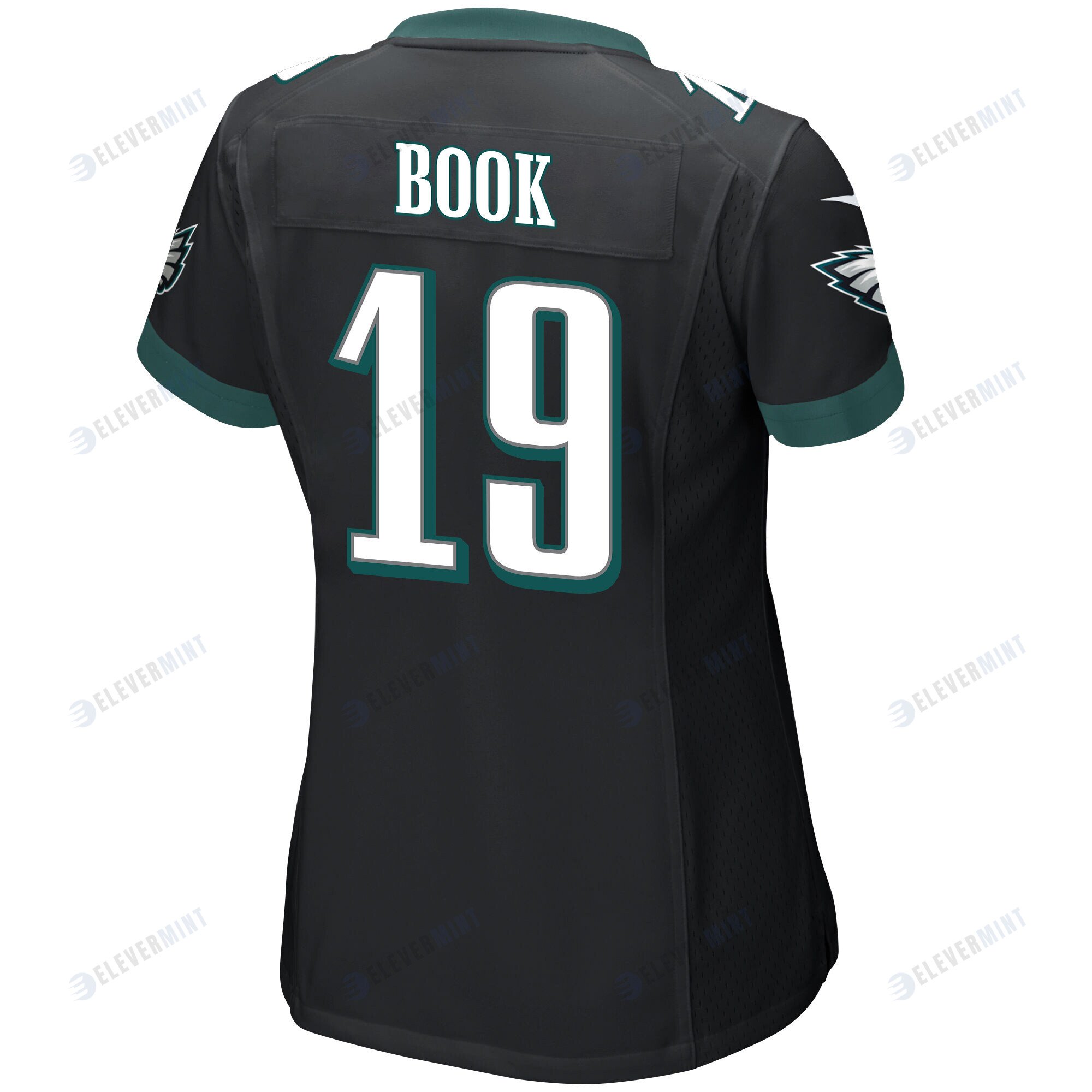 Ian Book 19 Philadelphia Eagles Super Bowl LVII Champions Women Game Jersey - Black