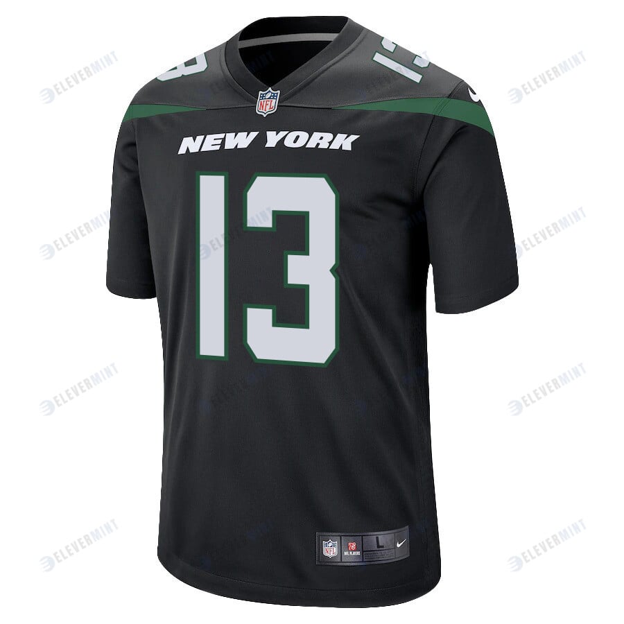 Allen Lazard 13 New York Jets Men Alternate Game Jersey - Black