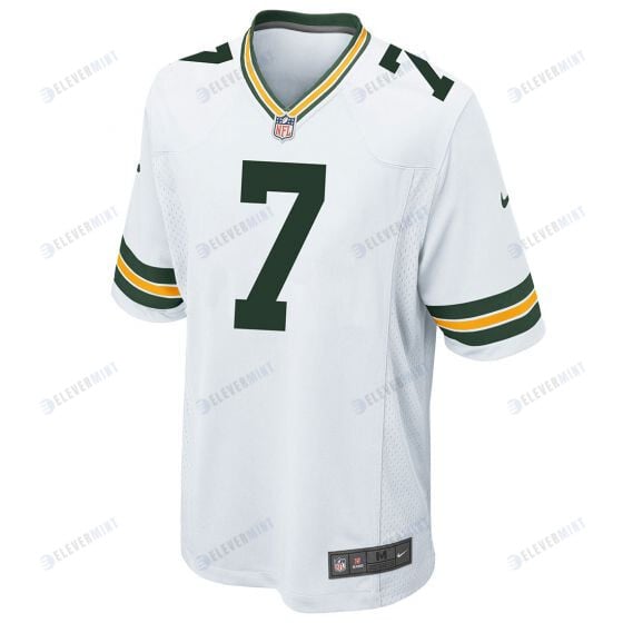Quay Walker 7 Green Bay Packers Men Away Game Jersey - White