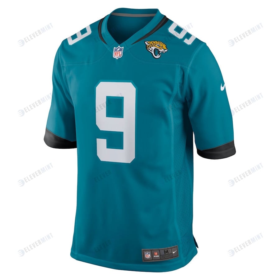 Logan Cooke 9 Jacksonville Jaguars Men's Game Jersey - Teal