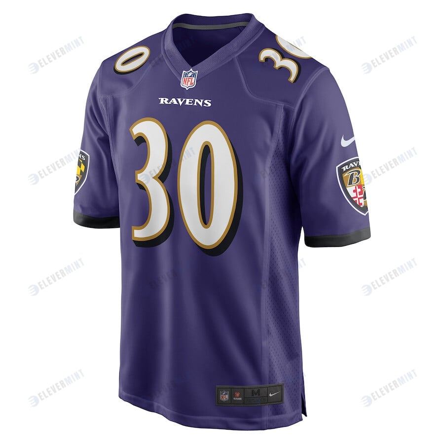 Tyler Badie Baltimore Ravens Player Game Jersey - Purple