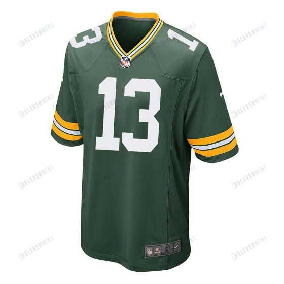 Dontayvion Wicks 13 Green Bay Packers Men Home Game Jersey - Green