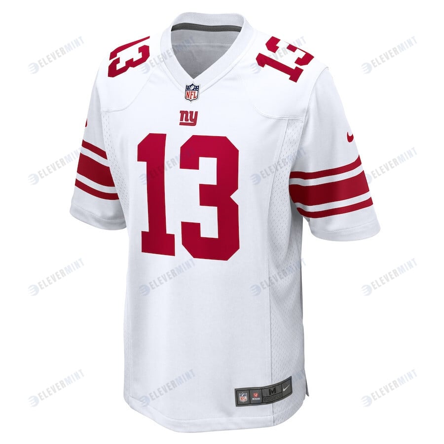 Jalin Hyatt 13 New York Giants Men Game Jersey - White