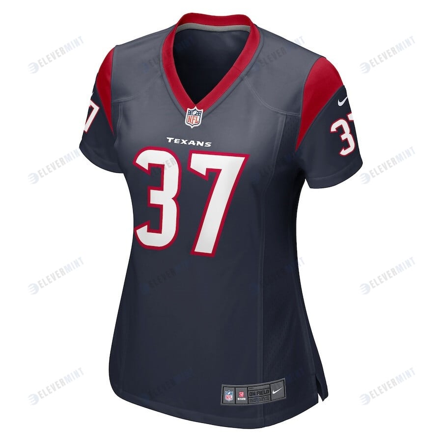 D'Angelo Ross 37 Houston Texans Women's Game Player Jersey - Navy