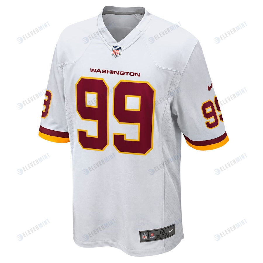 Chase Young 99 Washington Commanders Football Team Men Game Jersey - White