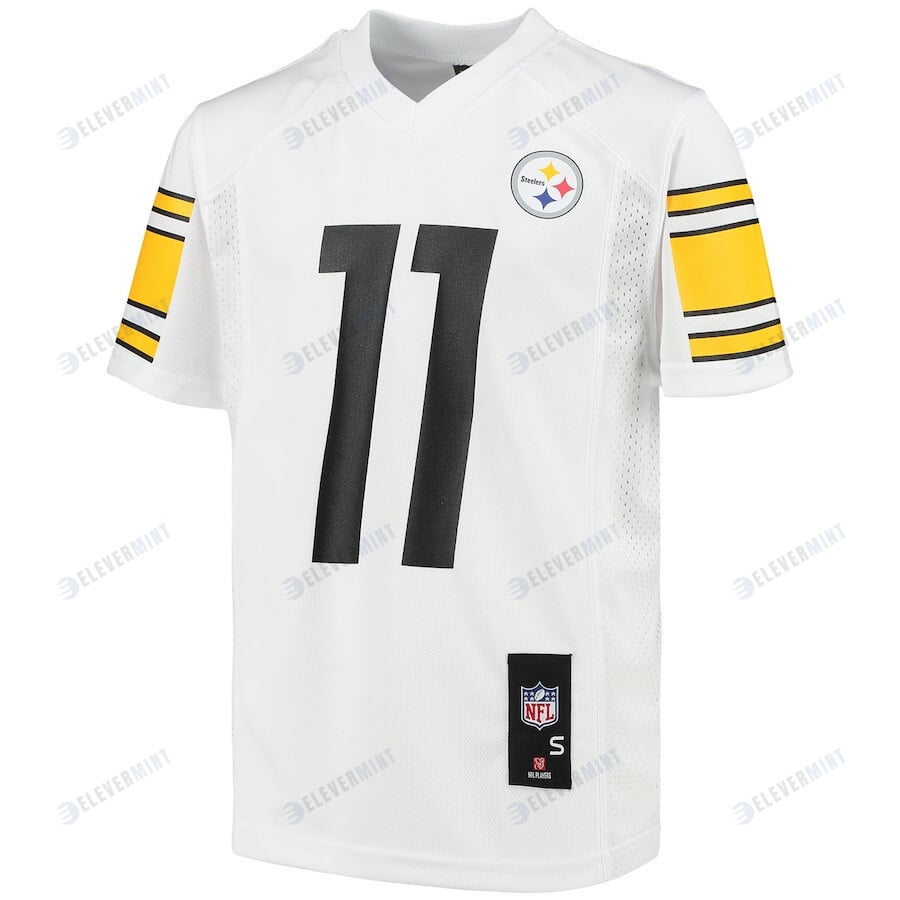 Chase Claypool 11 Pittsburgh Steelers YOUTH Jersey - White