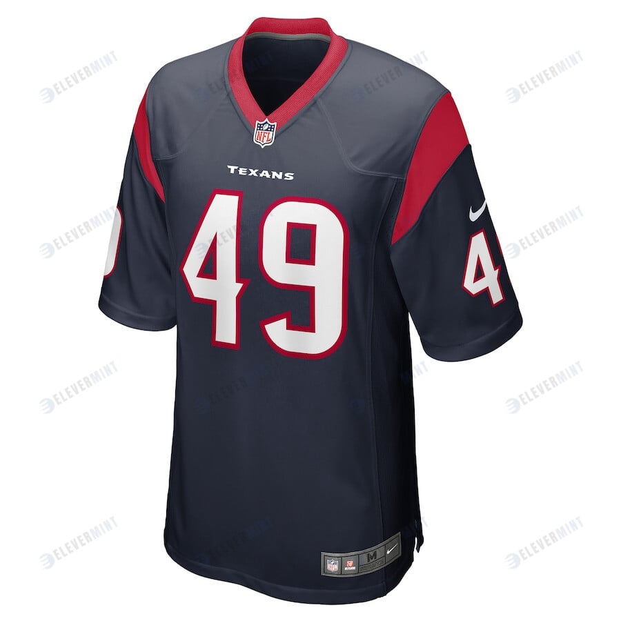 Jake Hansen Houston Texans Game Player Jersey - Navy