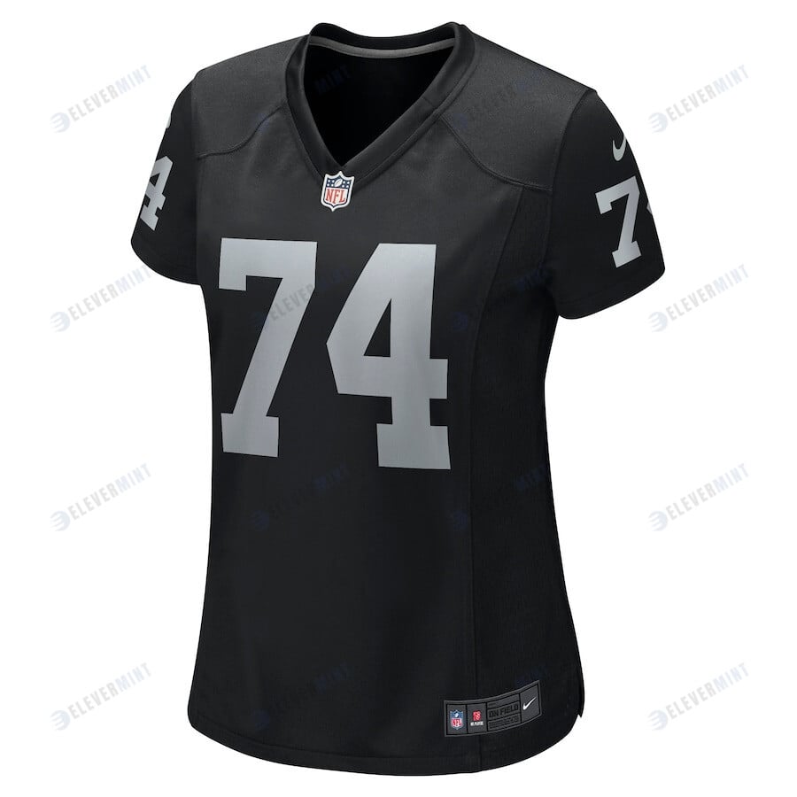 Kolton Miller 74 Las Vegas Raiders Women Game Jersey - Black