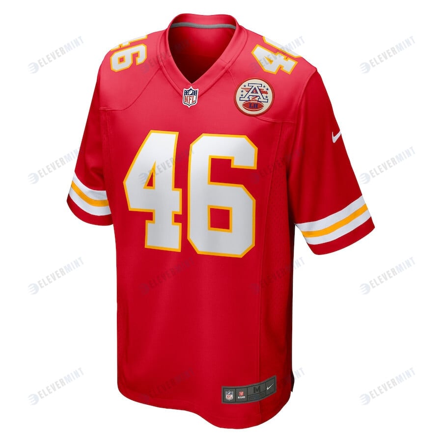 Jordan Franks Kansas City Chiefs Game Player Jersey - Red