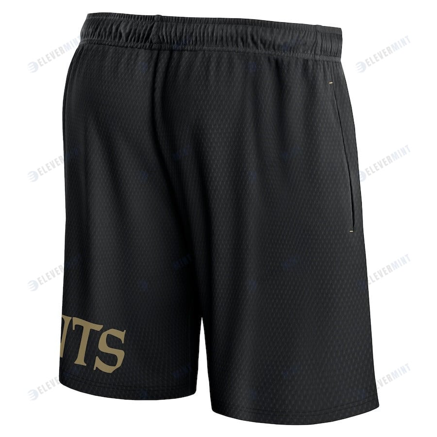 New Orleans Saints Team Black Clincher Shorts - Men