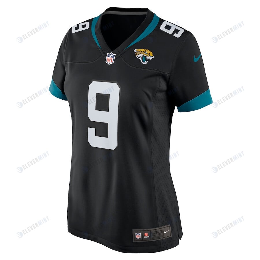 Logan Cooke 9 Jacksonville Jaguars Women Game Jersey - Black