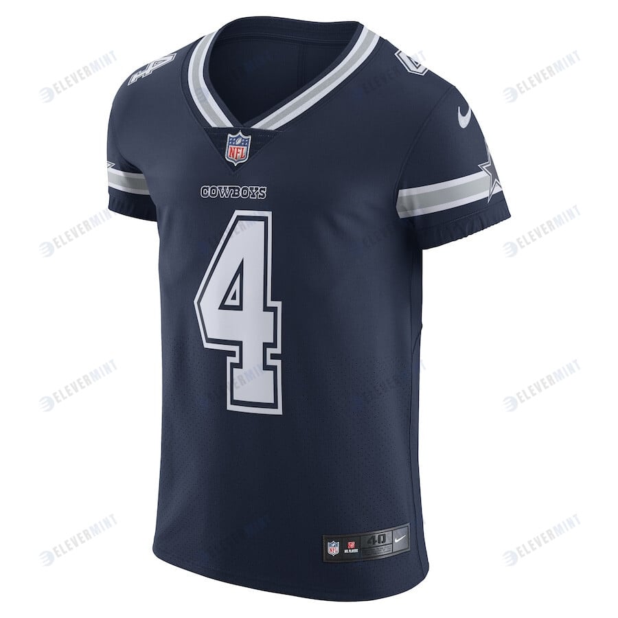 Dak Prescott 4 Dallas Cowboys Vapor Elite Player Team Jersey - Navy