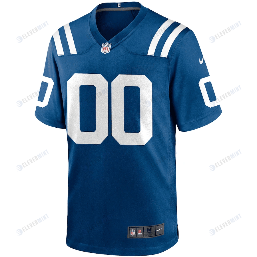 Indianapolis Colts Custom Game Jersey - Royal
